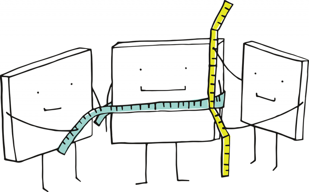 pixel cells, evaluation, measure up