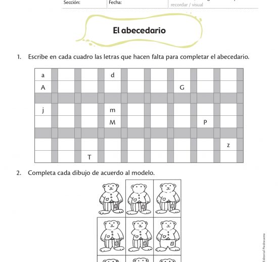 El abecedario