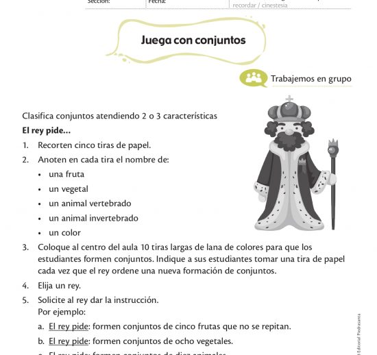 Juego con conjuntos