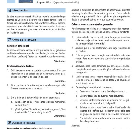 Los mandatarios de Guatemala