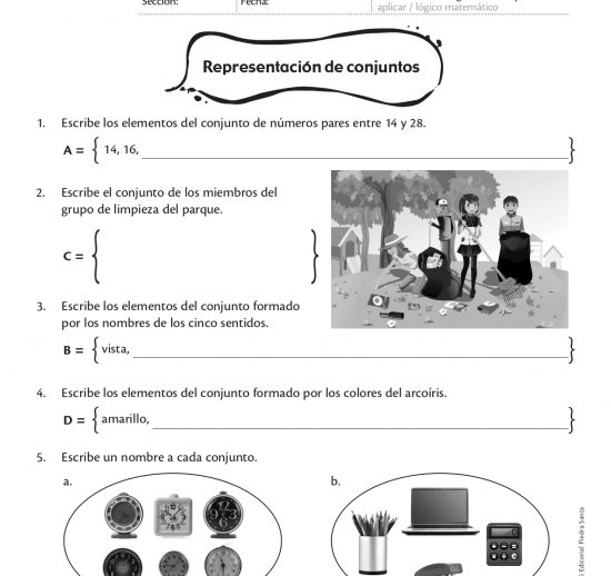 Representación de conjuntos