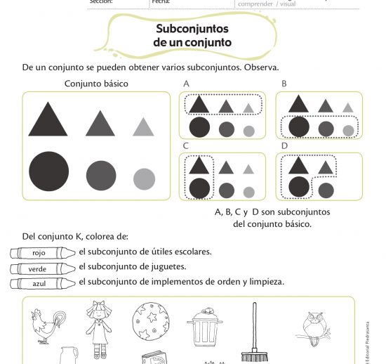Subconjuntos de un conjunto