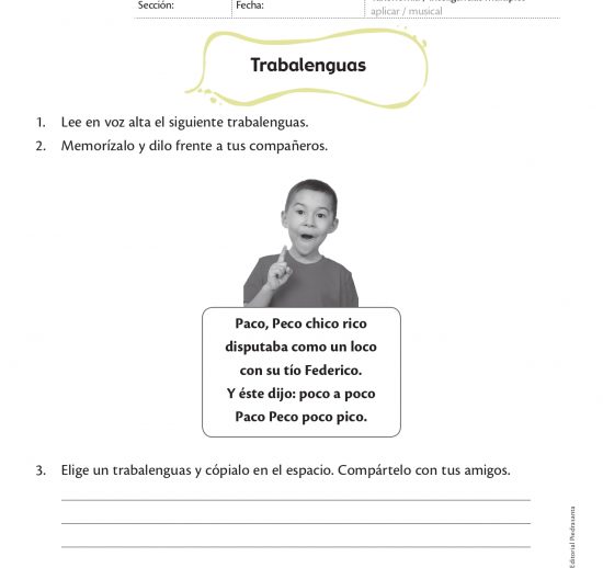Trabalenguas