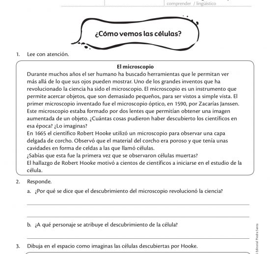 ¿Cómo vemos las células?