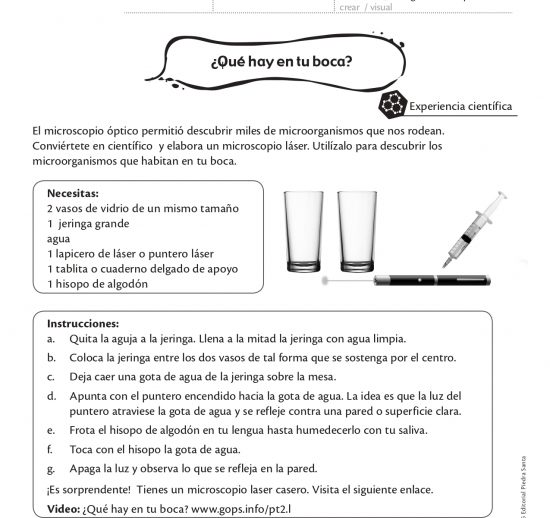 ¿Qué hay en tu boca?