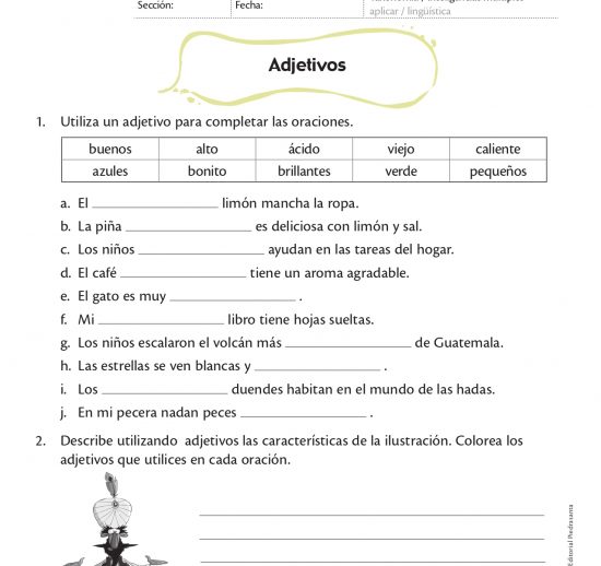 Adjetivos
