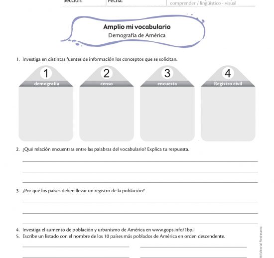 Amplío mi vocabulario