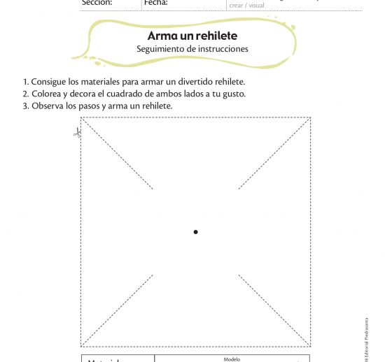 Arma un rehilete