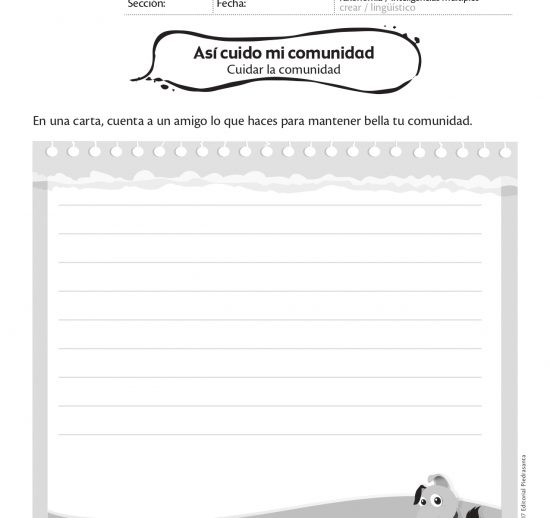 Así cuido mi comunidad