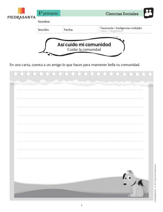 Así cuido mi comunidad