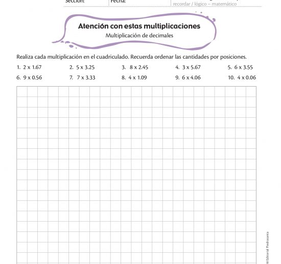 Atención con estas multiplicaciones