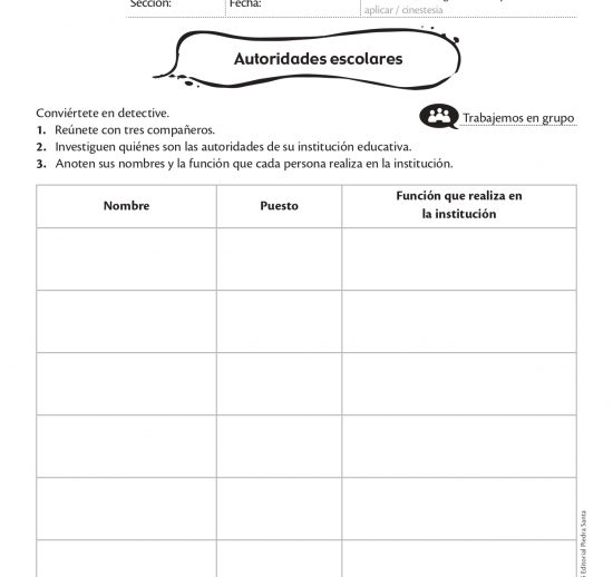 Autoridades escolares
