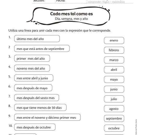 Cada mes tal como es
