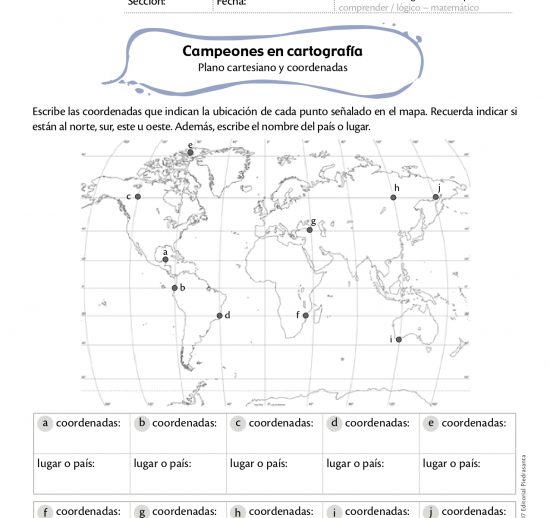 Campeones en cartografía