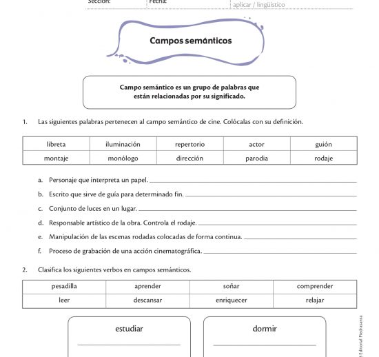 Campos semánticos
