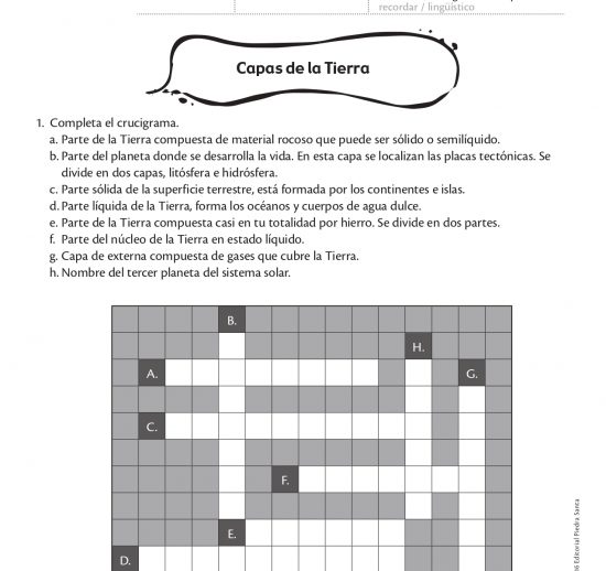 Capas de la Tierra