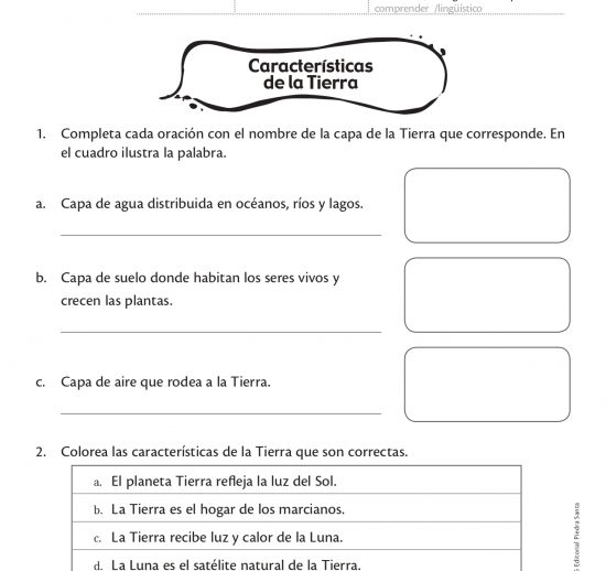 Características de la Tierra