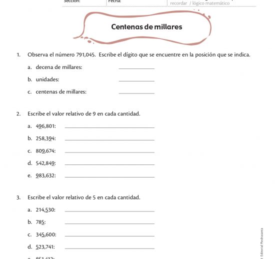 Centenas de millares