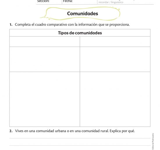 Comunidades