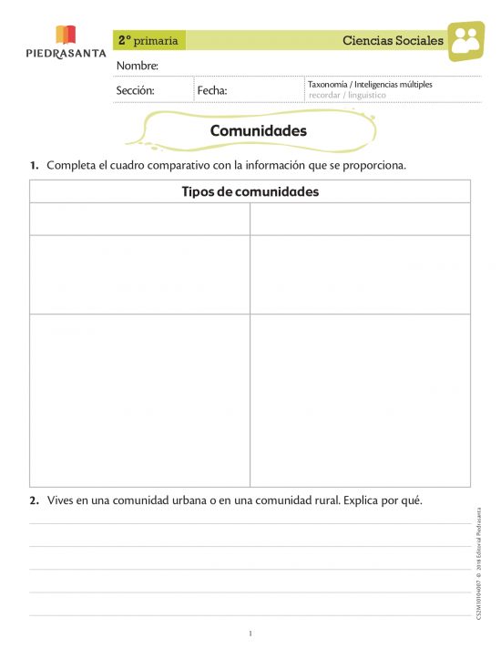 Comunidades