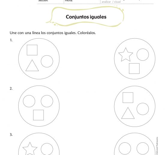 Conjuntos iguales