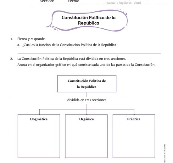 Constitución Política de la República