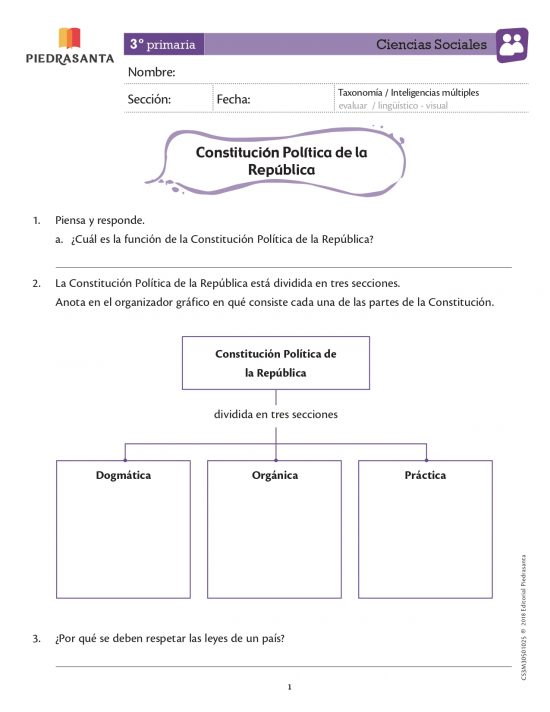 Constitución Política de la República