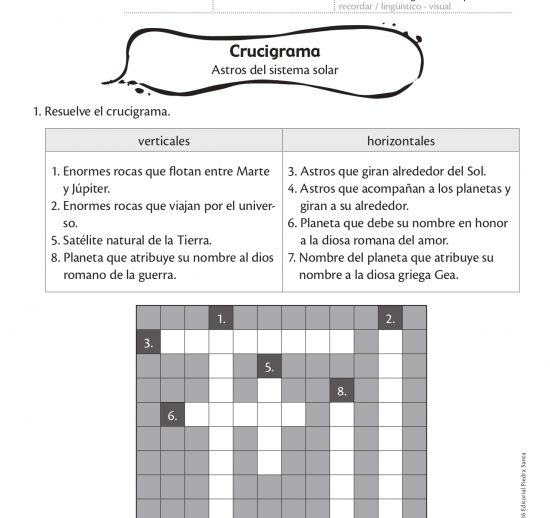 Crucigrama