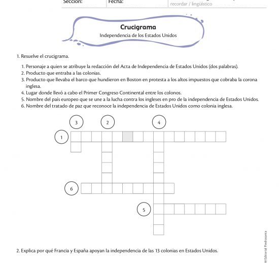 Crucigrama