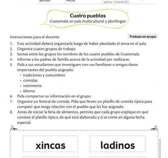 Cuatro pueblos