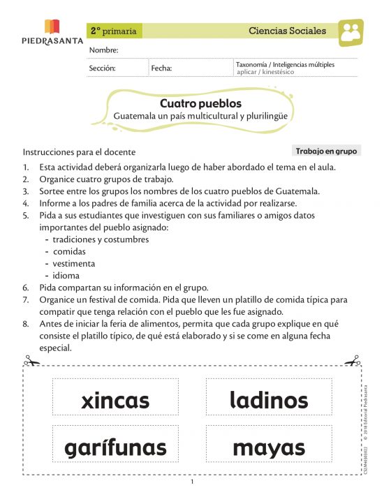 Cuatro pueblos