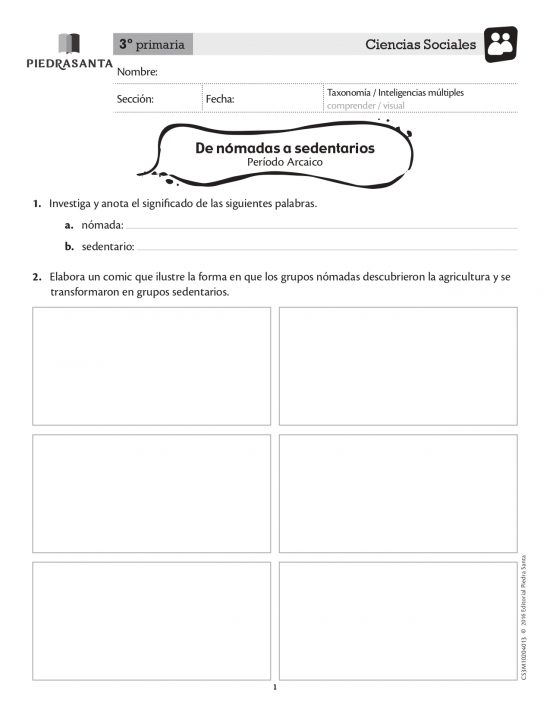 De nómadas a sedentarios