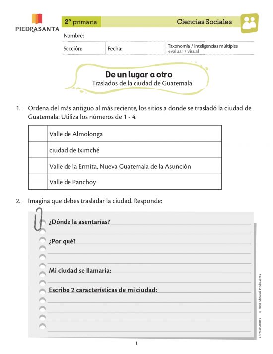 De un lugar a otro