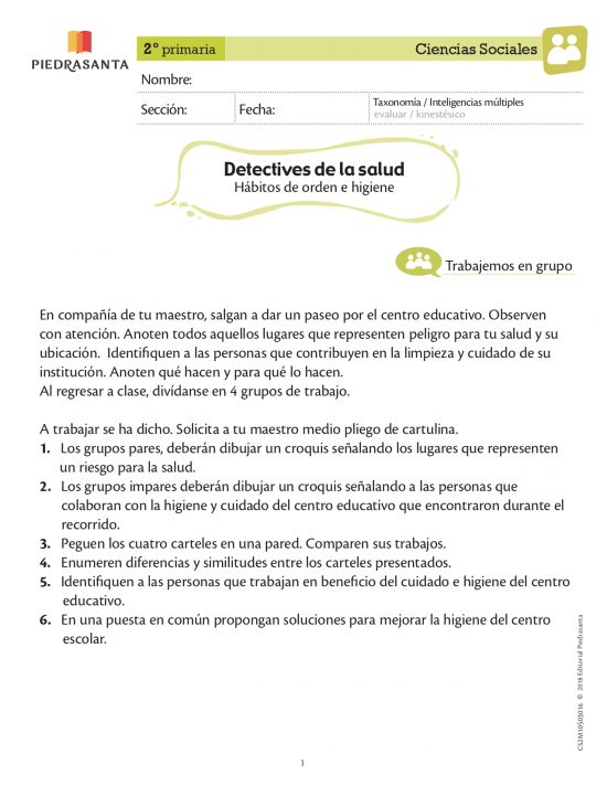 Detectives de la salud