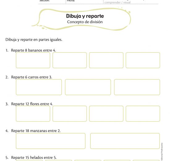 Dibuja y reparte