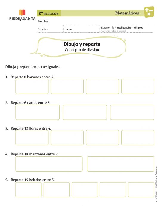 Dibuja y reparte