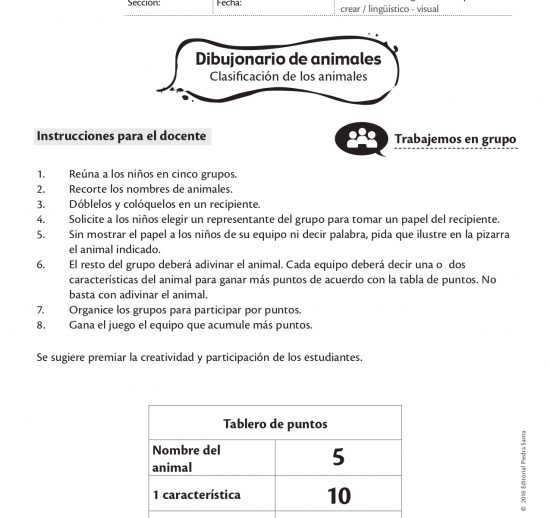 Dibujonario de animales