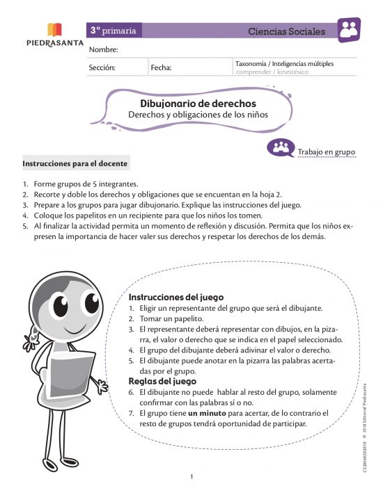 Dibujonario de derechos
