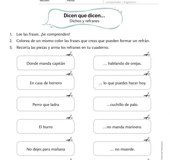 Dicen que dicen…