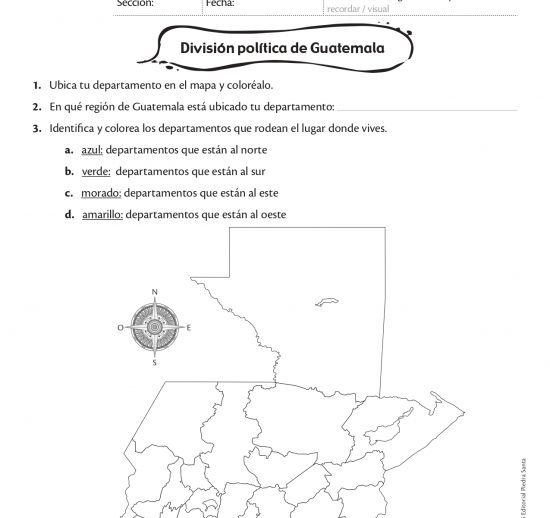 División política de Guatemala