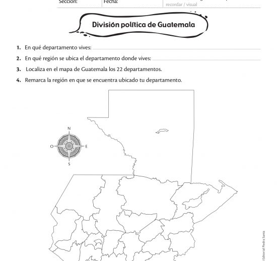 División política de Guatemala