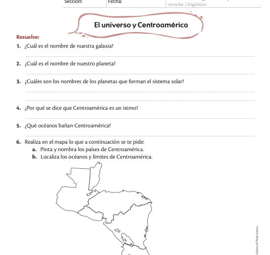 El Universo y Cetroamérica