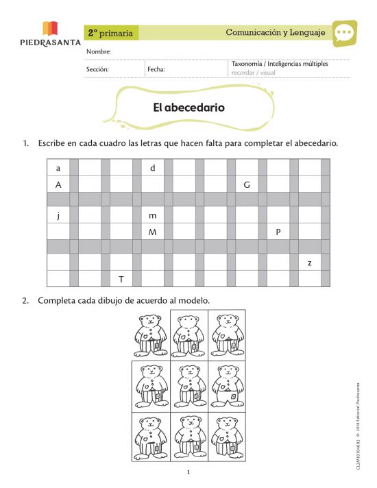 El abecedario