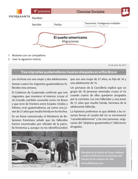 El sueño americano