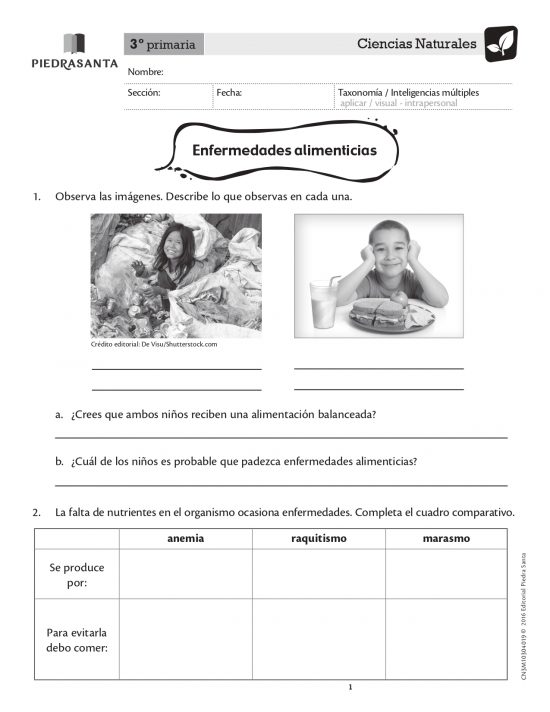 Enfermedades alimenticias