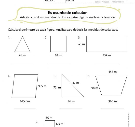 Es asunto de calcular