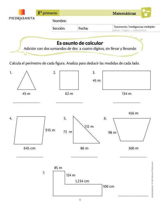 Es asunto de calcular