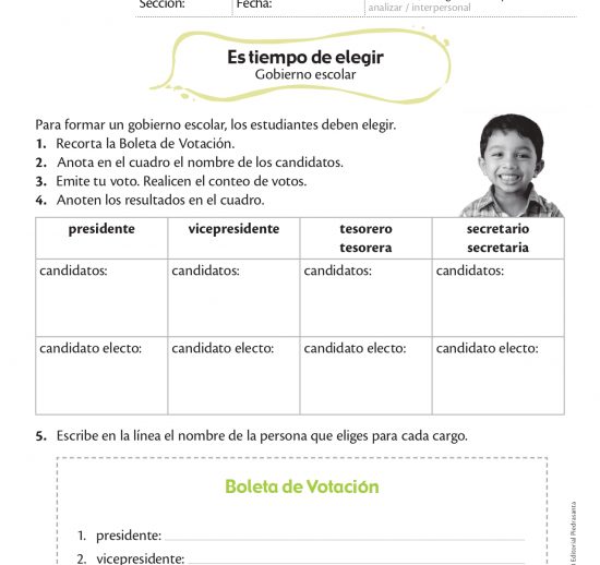 Es tiempo de elegir