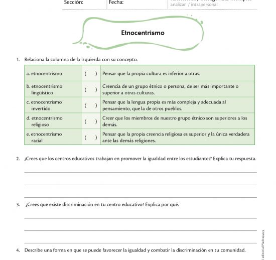 Etnocentrismo