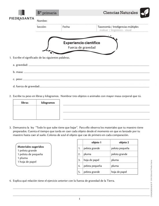 Experiencia científica